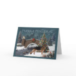 German Shepherd Christmas Evening cards