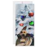 German Shepherd Christmas Gifts rack cards