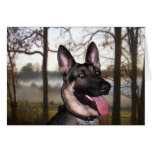 German Shepherd Collection Card