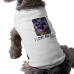 German Shepherd Dog Art Wear Pet T Shirt pet clothing