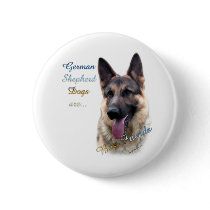 German Shepherd Dog Best Friend 2 - Button