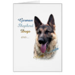 German Shepherd Dog Best Friend 2 Card