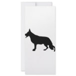 German Shepherd Dog black rack cards