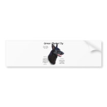 German Shepherd Dog (blk) History Design