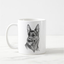 German Shepherd Dog Coffee Mugs