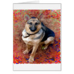 German Shepherd Dog Greeting Card