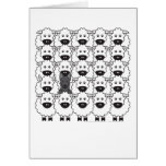 German Shepherd Dog in the Sheep cards