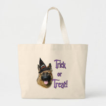German Shepherd Dog (sable) Trick Bags