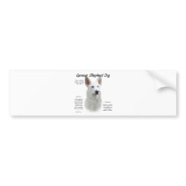 German Shepherd Dog (wht) History Design