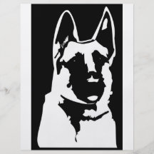 German Shepherd Full Color Flyer