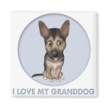 German Shepherd Granddog magnets