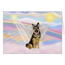 German Shepherd Greeting Card