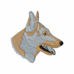 German Shepherd Head embroidered shirts