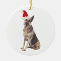 German Shepherd Holiday Ornament