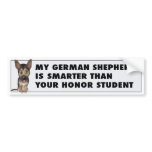 German Shepherd Honour bumper stickers