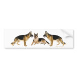 German Shepherd K9 Bumper Sticker bumper stickers