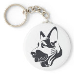 German Shepherd Keyring keychains