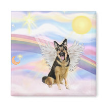 German Shepherd Fridge Magnet