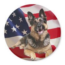 German Shepherd Magnet