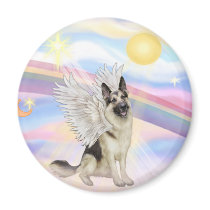German Shepherd Fridge Magnet