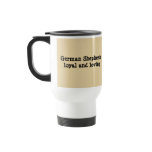 German Shepherd Mug