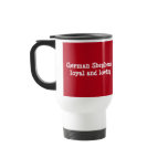 German Shepherd Mug