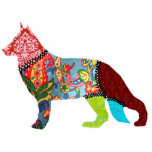 German Shepherd Patchwork Pets Photo Sculpture photo sculptures
