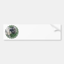 German Shepherd Puppy Bumper Sticker