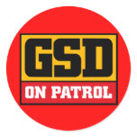 german shepherd sticker