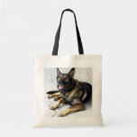 GERMAN SHEPHERD TOTE BAGS