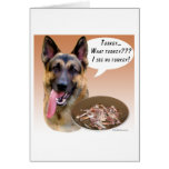 German Shepherd Turkey Greeting Card