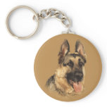 German Shepherd Very Handsome Keychain