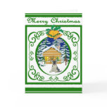 German Shepherd Vintage Christmas cards