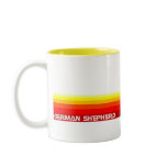 German Shepherd With Stripes Mug