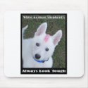 German Shepherd's Always Look Tough mousepads