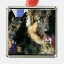 German Shepherds ornament