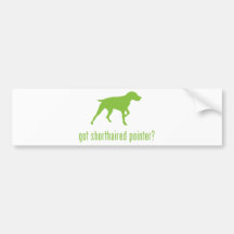 German Shorthaired Pointer Bumper Sticker