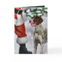 German Shorthaired Pointer Christmas Gifts cards