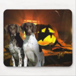 German Shorthaired Pointer Halloween Mousepad