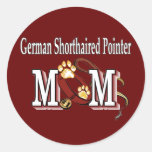 german shorthaired pointer mum gifts sticker