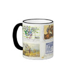 German-Stamps Collage 1 mugs