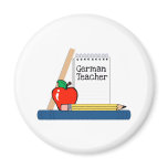 German Teacher (Notebook) magnets