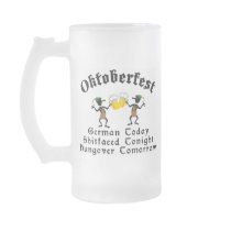 German Today Shirtfaced Tonight Mug