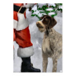 German Wirehaired Pointer Christmas Gifts business cards