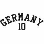 GERMANY, 10 embroidered shirts