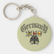 Germany 2010 logo tees and gifts keychain