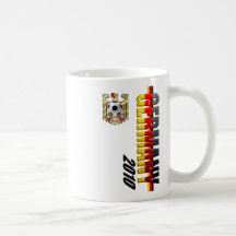 Germany 2010 Vertical Logo football gifts Coffee Mugs