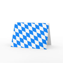 Germany Bavaria Flag Greeting Card