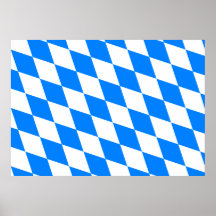 Germany Bavaria Flag Posters