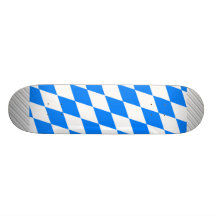 Germany Bavaria Flag Skateboard Deck